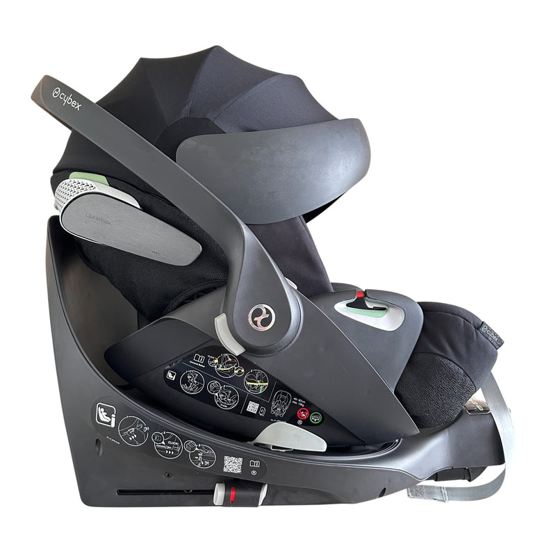 Cybex Cloud T i-Size Infant Car Seat - Sepia Black with Base T