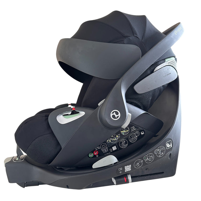 Cybex Cloud T i-Size Infant Car Seat - Sepia Black with Base T