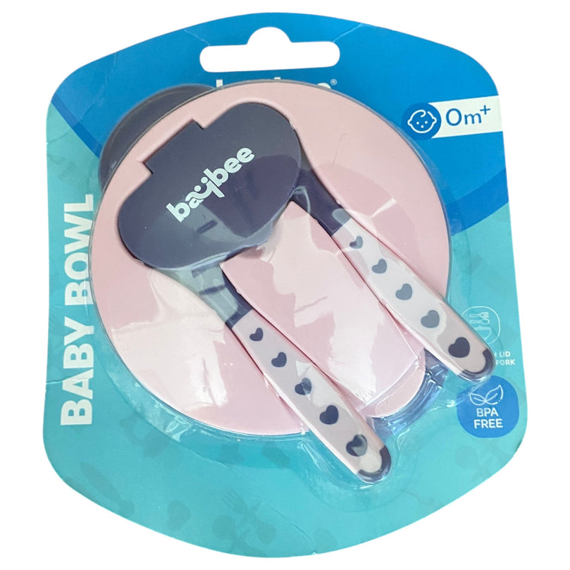Baybee-Silicone-Baby-Feeding-Bowl-With-Closing-Lid-Suction-Cup-Spoon-Fork-Set-1-1