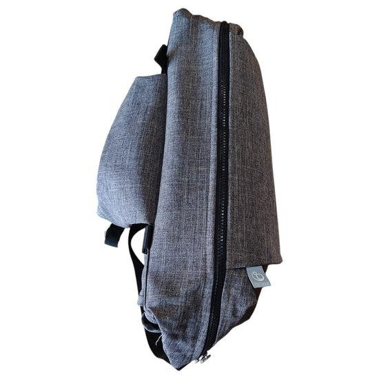 stokke changing bag in black melange Stokke Changing Bag-Black Melange | Shop used Diaper Bags in UAE