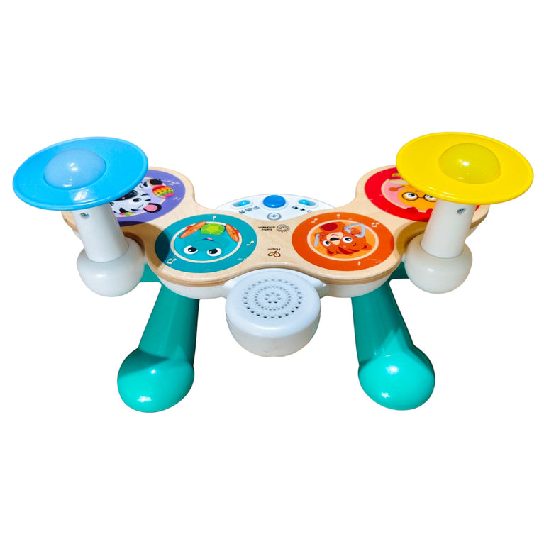 Hape Baby Einstein Together in Tune Drums Magic Touch Drum Set, Wireless Musical Toy