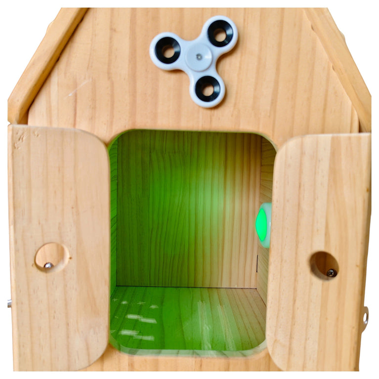 Montessori Busy House, Wooden Busy Board Toy