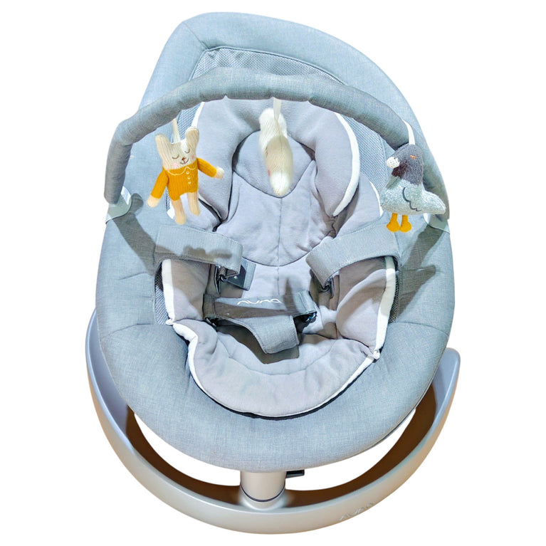 Nuna Leaf Grow Soother Swing - Quartz with Toybar