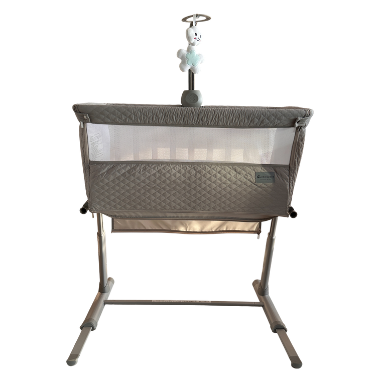 Bumble & Bird Adjustable Bedside Bassinet/Crib - Beige