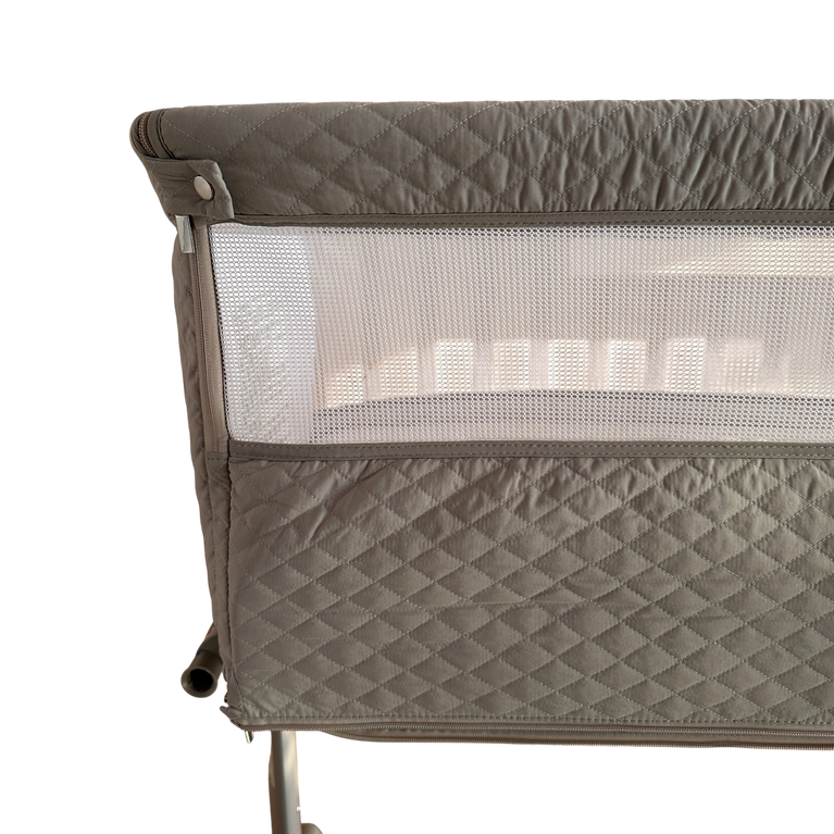 Bumble & Bird Adjustable Bedside Bassinet/Crib - Beige