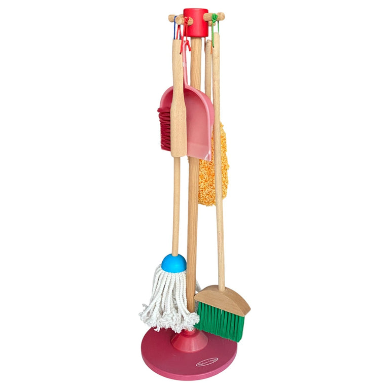 Melissa-&-Doug-Let's-Play-House---Dust,-Sweep-&-Mop-Pretend-Cleaning-Play-Set-1-1
