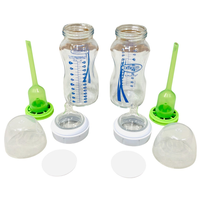 Dr.-Brown's-2-Piece-Wide-Neck-Option-+-Feeding-Bottle-270-ml-1-4