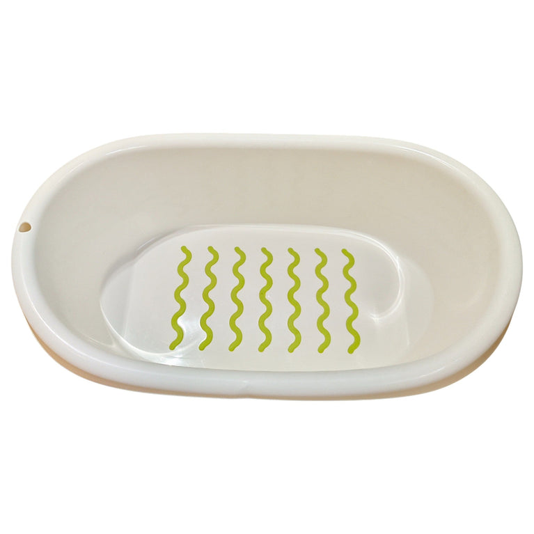 IKEA LÄTTSAM Baby Bath Tub - White / Green