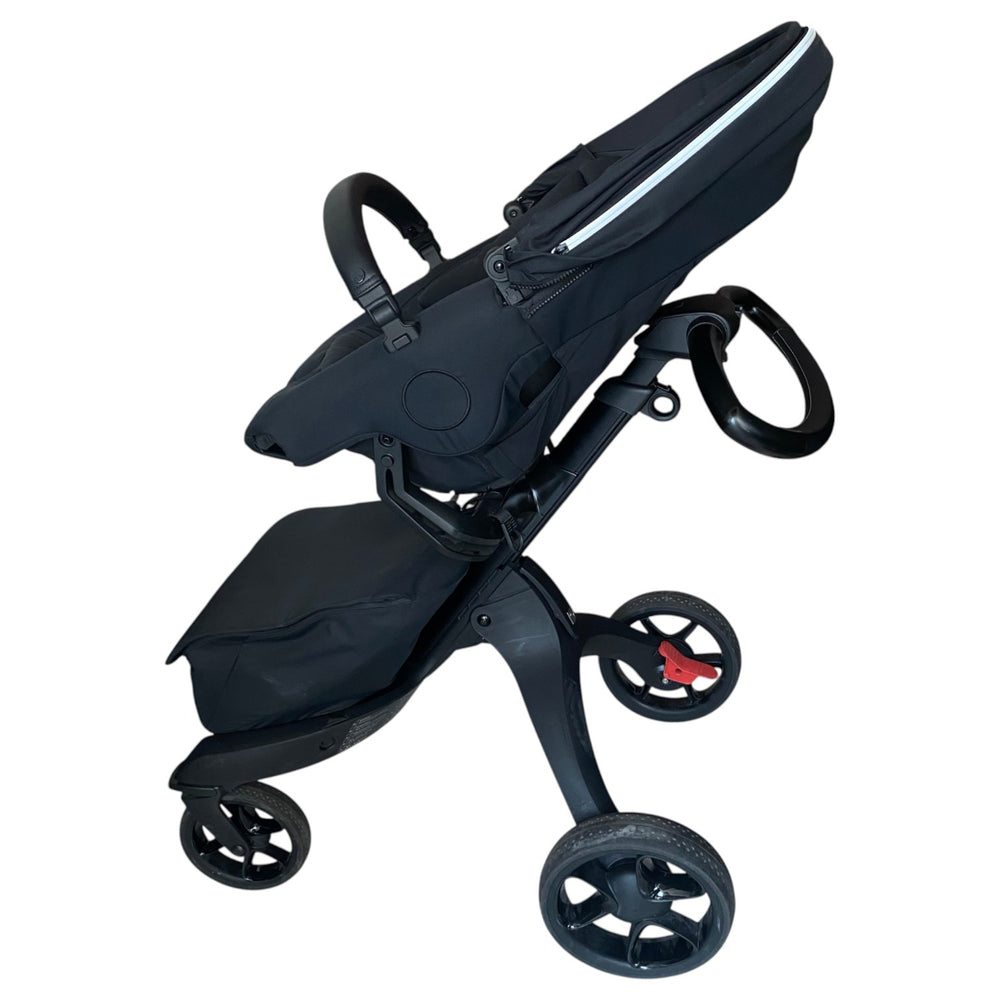 stokke xplory all black Stokke Xplory X Premium Stroller-Black | Shop used Strollers in UAE