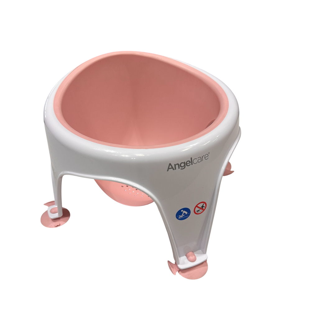 Angelcare Soft Touch Bath Seat -Pink Shop used Bathing Potty