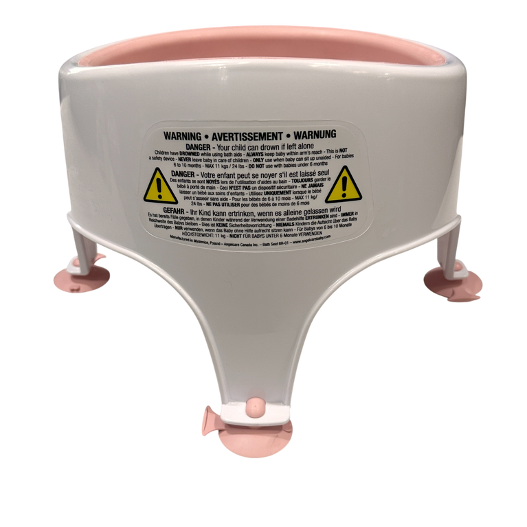 Angelcare Soft Touch Bath Seat -Pink