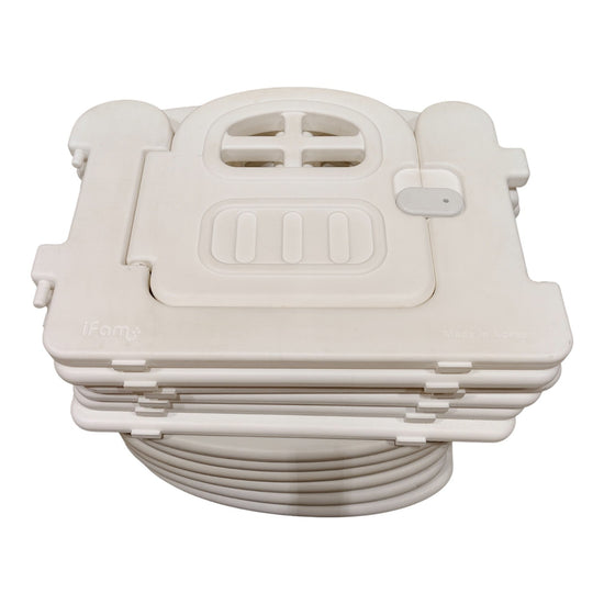 Ifam-First-Baby-Room-Play-Yard-(180x200-cm)-White-&-Light-Grey-1-4