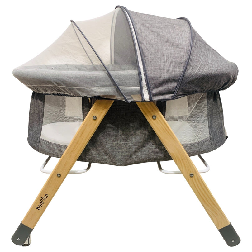 Bonfino-Cozy-Heaven-Foldable-Bassinet-with-Mosquito-Net-1-3