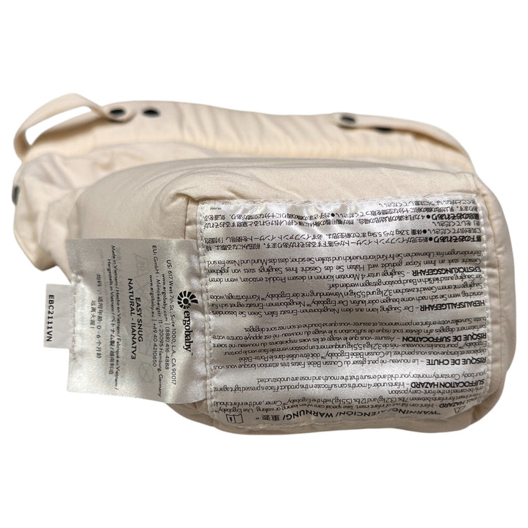 Ergobaby Baby Infant Insert for Baby Carrier with Neck & Head Support - Natural