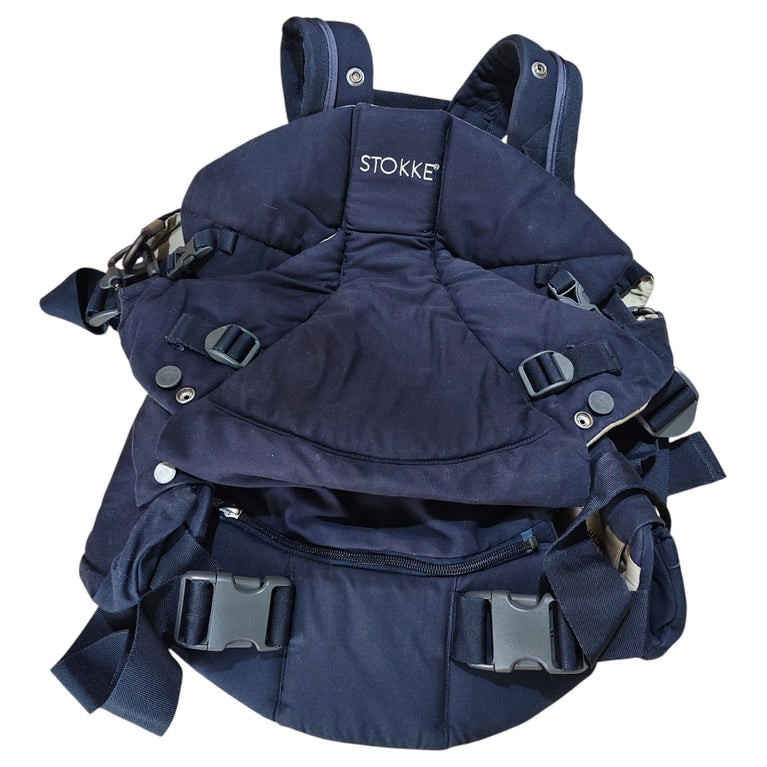 Stokke MyCarrier 3-in-1 Organic Baby Carrier- Night Blue