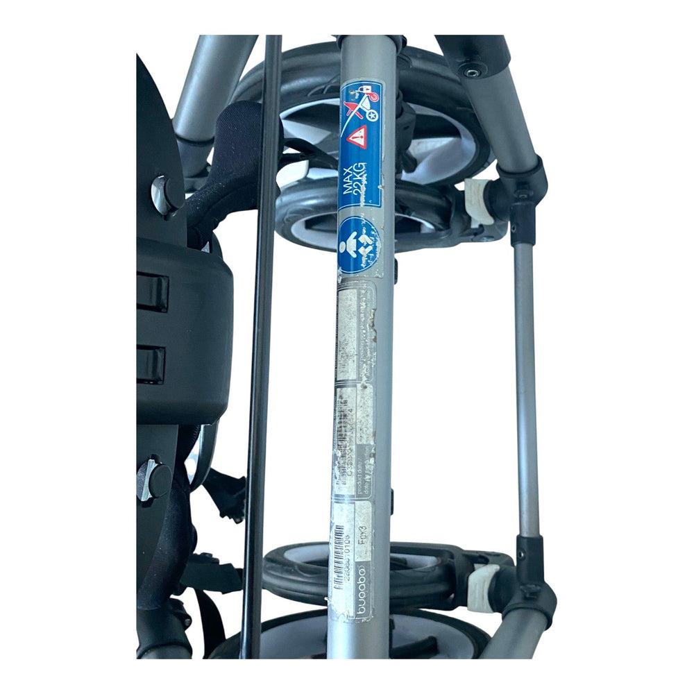 bugaboo fox 3 stormy blue Bugaboo Fox 3 Cub Carrycot + Seat Complete Pushchair - Stormy Blue | Shop used Strollers in UAE