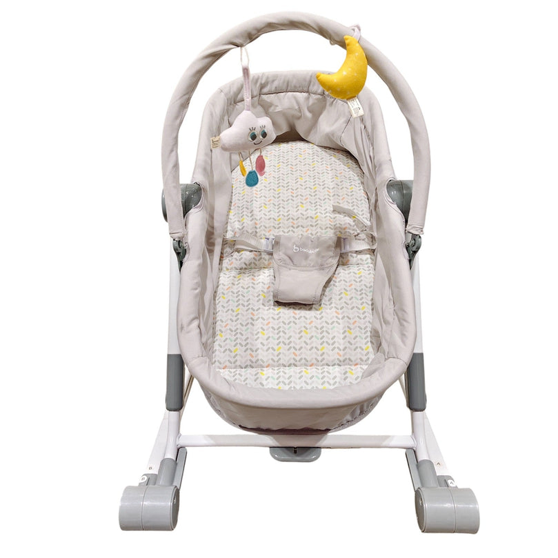 Badabulle-4-in-1-Compact-Rocker-Crib-Recliner-&-High-Chair-2-4