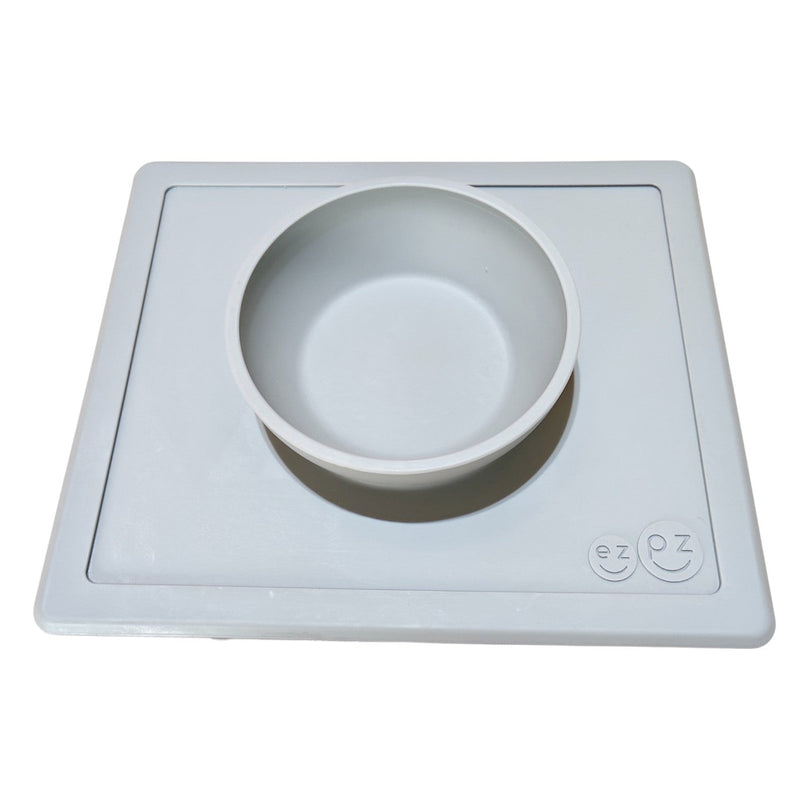 Ezpz-Happy-Bowl-and-Placemat-Pewter-2-2