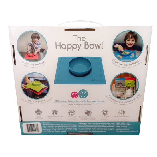 Ezpz-Happy-Bowl-and-Placemat-Pewter-2-6