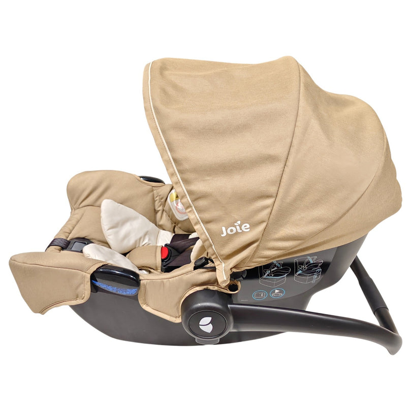 Joie-Gemm-Infant-Car-Seat-w/-Car-Seat-Adapter-Sandstone-1-7