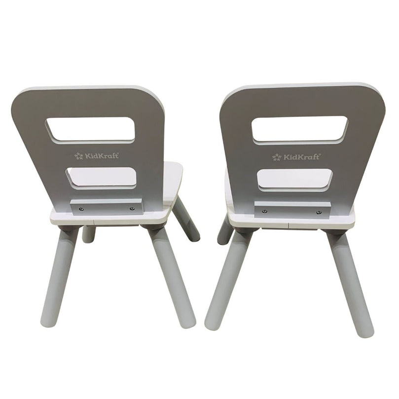 Kidkraft-Round-Storage-Table-&-2-Chair-Set-Grey-&-White-1-7
