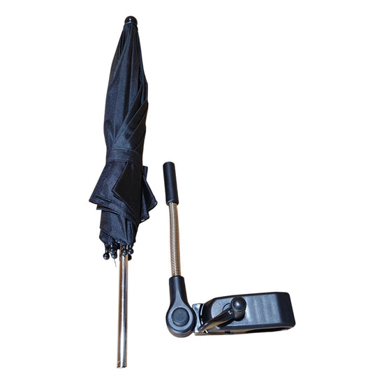 Moon-Waterproof-Baby-Stroller-Umbrella-With-Adjustable-Arm-Black-1-7
