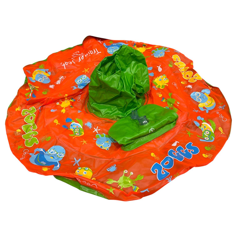 Zoggs-Baby-Floater-Orange/Green-1-1