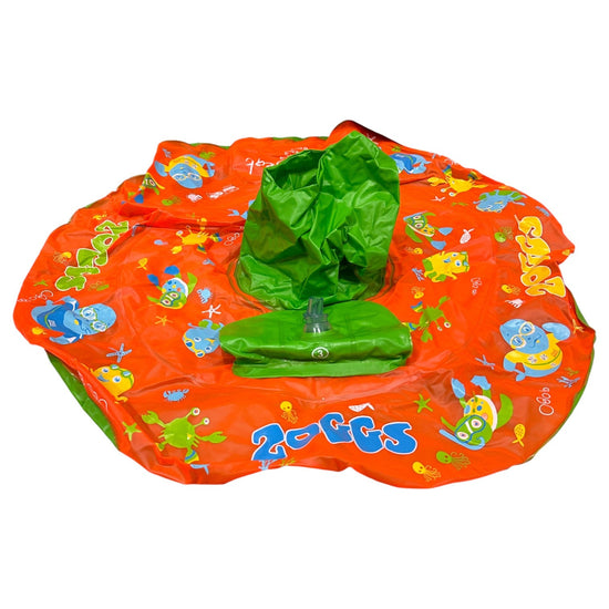 Zoggs-Baby-Floater-Orange/Green-1-2