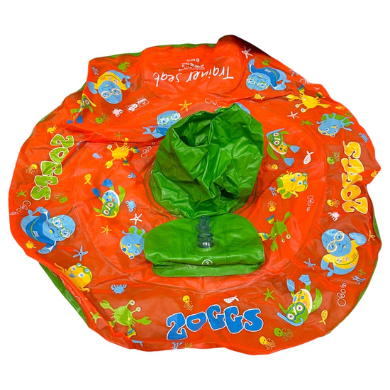 Zoggs-Baby-Floater-Orange/Green-1-3