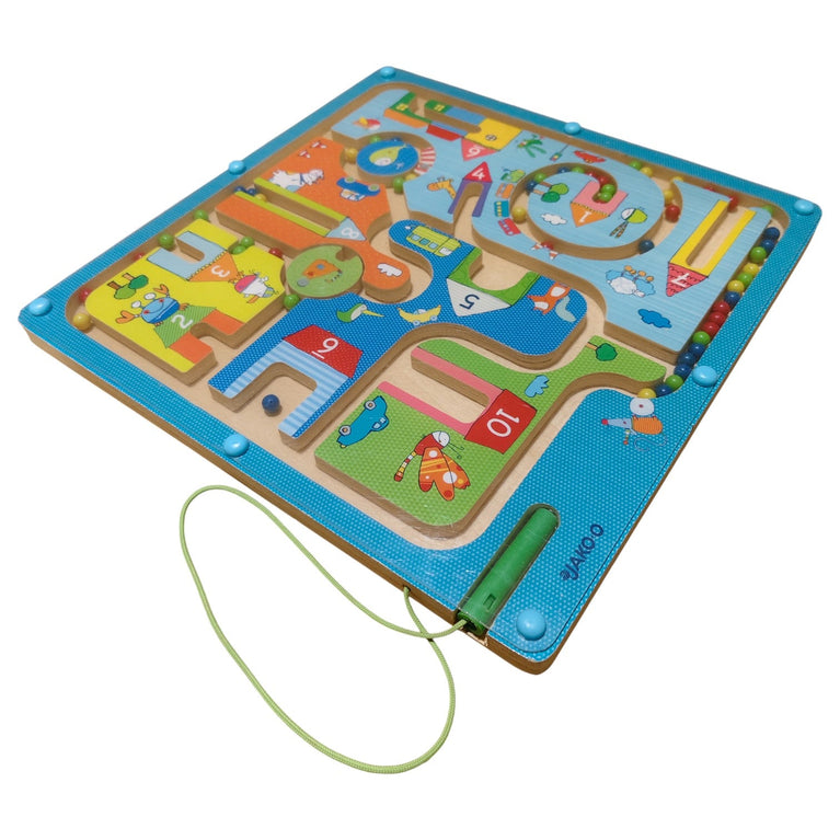 Jakoo-Magnetic-Busy-Board-and-Maze-1-1