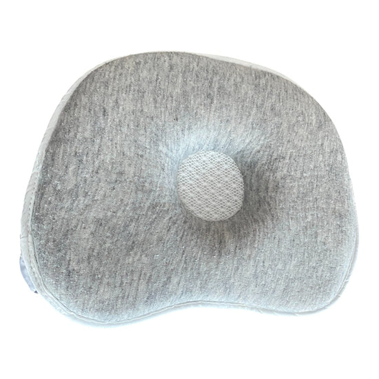 Clevamama-Cleva-Foam-Infant-Pillow-Grey/White-2-1