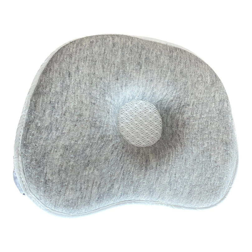 Clevamama-Cleva-Foam-Infant-Pillow-Grey/White-2-1