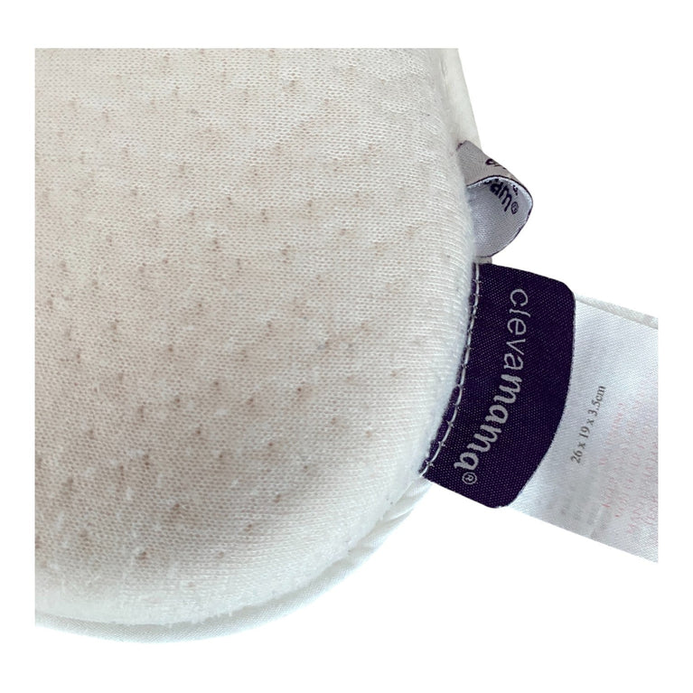 Clevamama-Cleva-Foam-Infant-Pillow-Grey/White-2-4