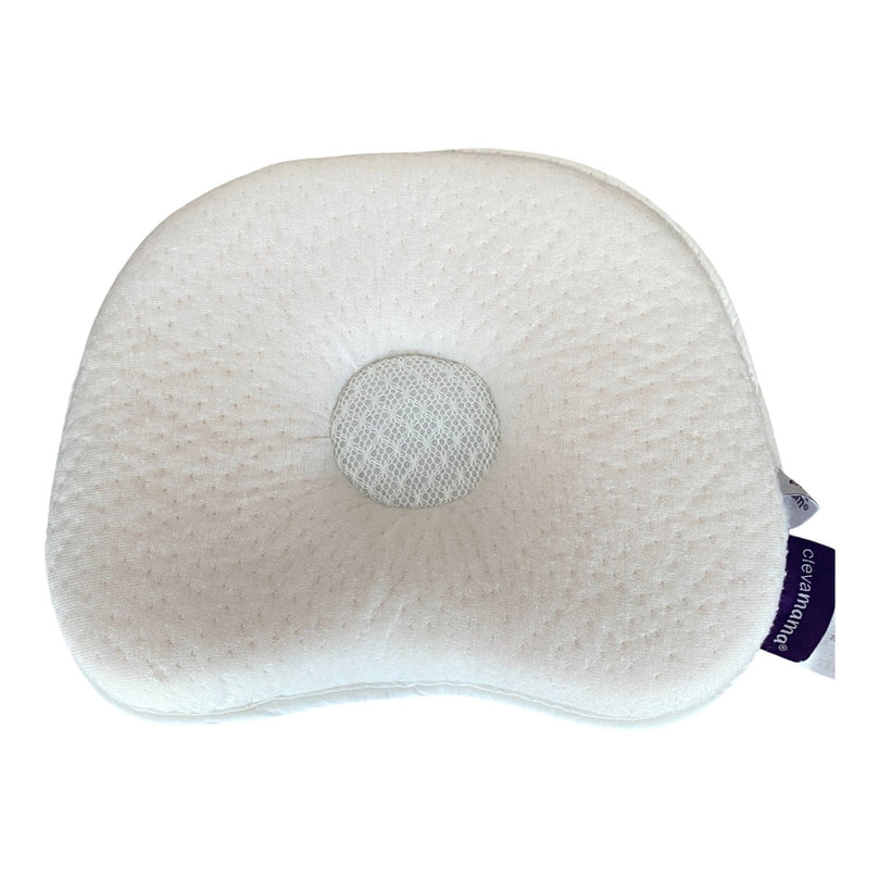 Clevamama-Cleva-Foam-Infant-Pillow-Grey/White-2-5
