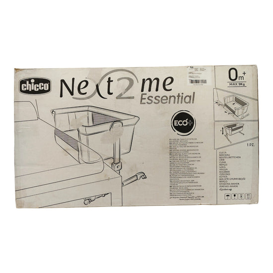 Chicco-Next2Me-Essential-Co-Sleeping-Bassinet-Grey-2-2