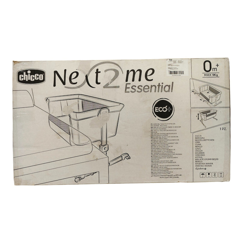 Chicco-Next2Me-Essential-Co-Sleeping-Bassinet-Grey-2-2