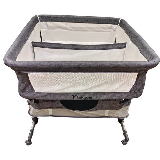 Teknum-Twin-Bedside-Fellow-Crib-Grey-2-3
