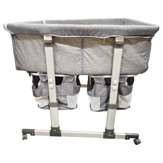 Teknum-Twin-Bedside-Fellow-Crib-Grey-2-4