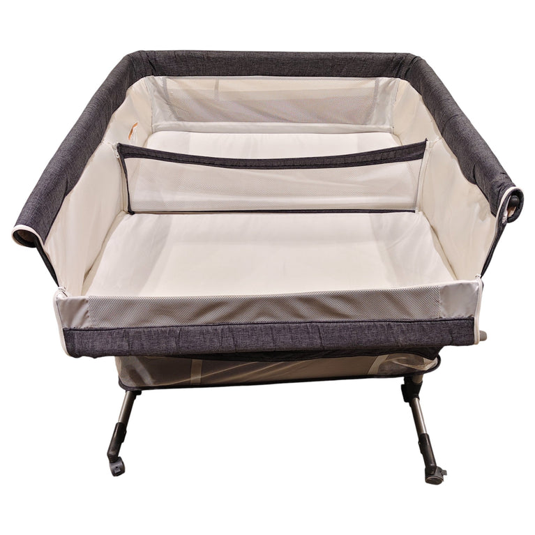 Teknum-Twin-Bedside-Fellow-Crib-Grey-2-9