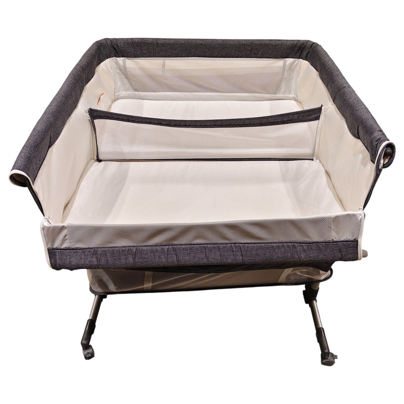 Teknum-Twin-Bedside-Fellow-Crib-Grey-2-9