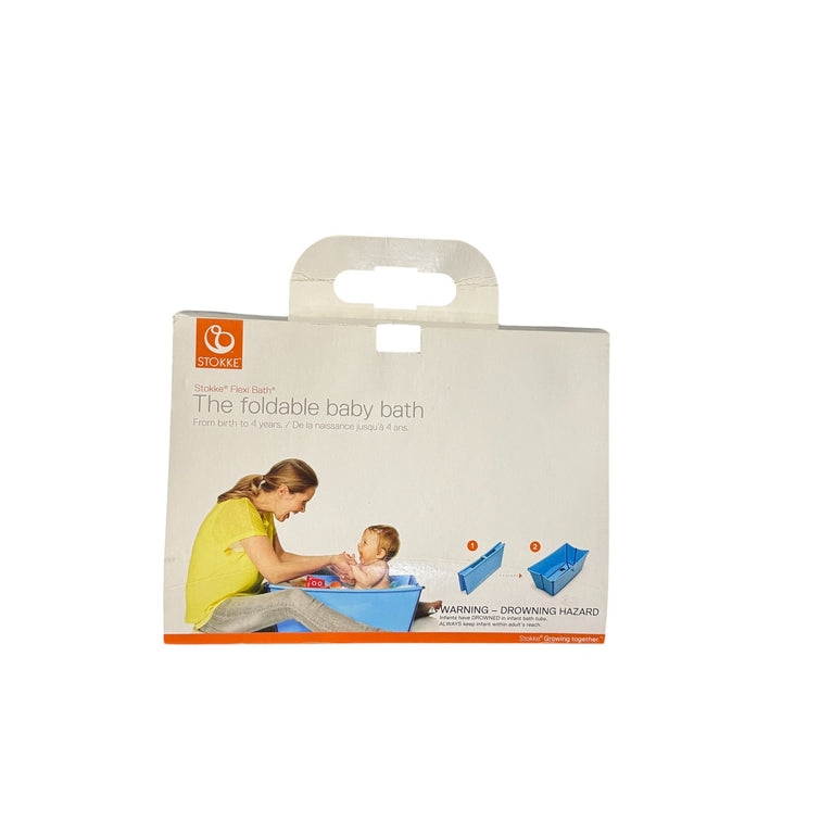 Stokke Flexibath V2 Bundle Bath Tub - White Grey