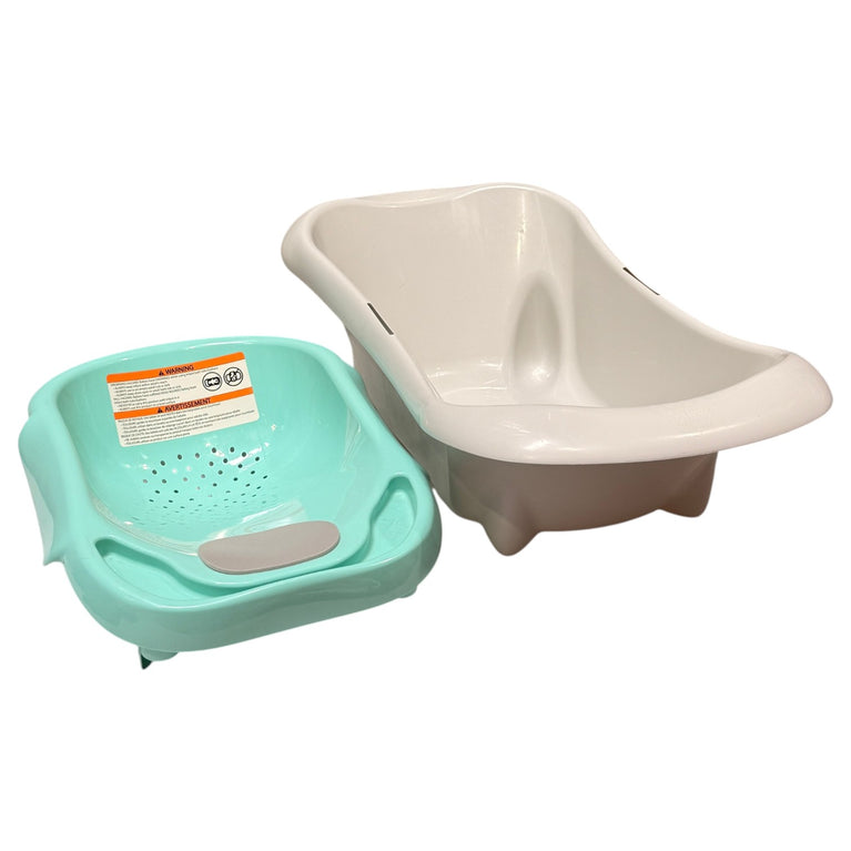 The-First-Years-4-in1-Warming-Comfort-Tub-White-/-Aqua-1-1