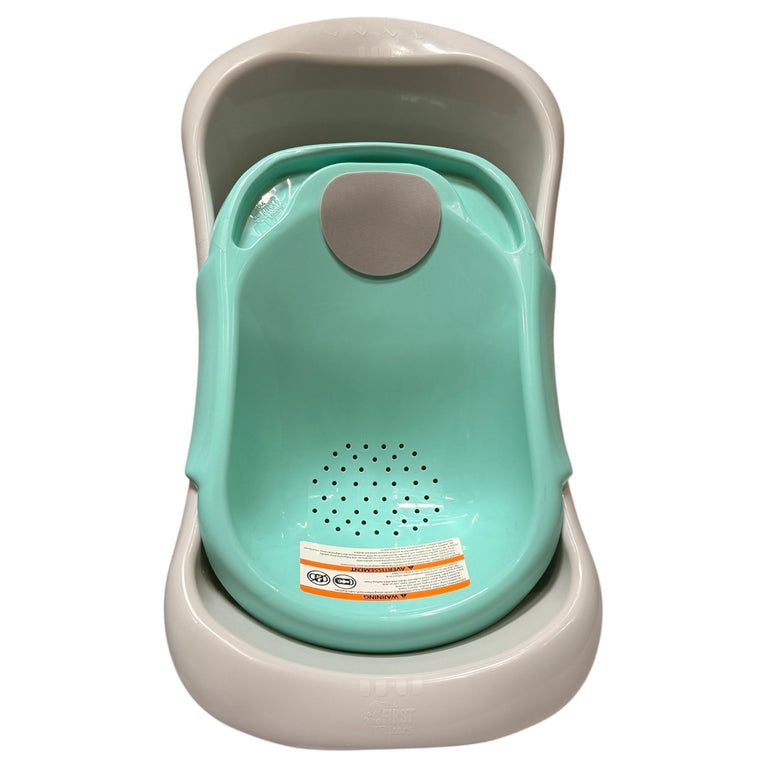 The-First-Years-4-in1-Warming-Comfort-Tub-White-/-Aqua-1-2