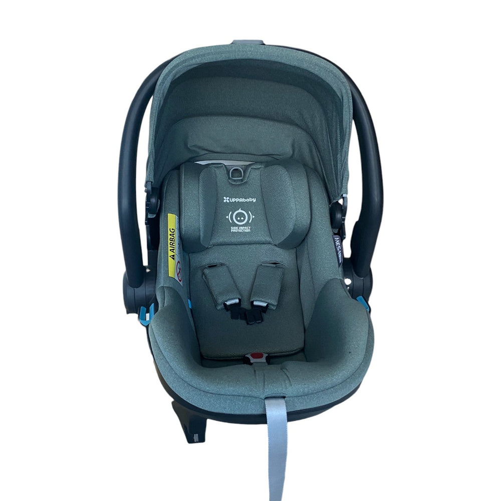 grey melange uppababy Uppababy Mesa i-Size Infant Car Seat Gregory -Grey Melange | Shop used Car Seats & Accessories in UAE