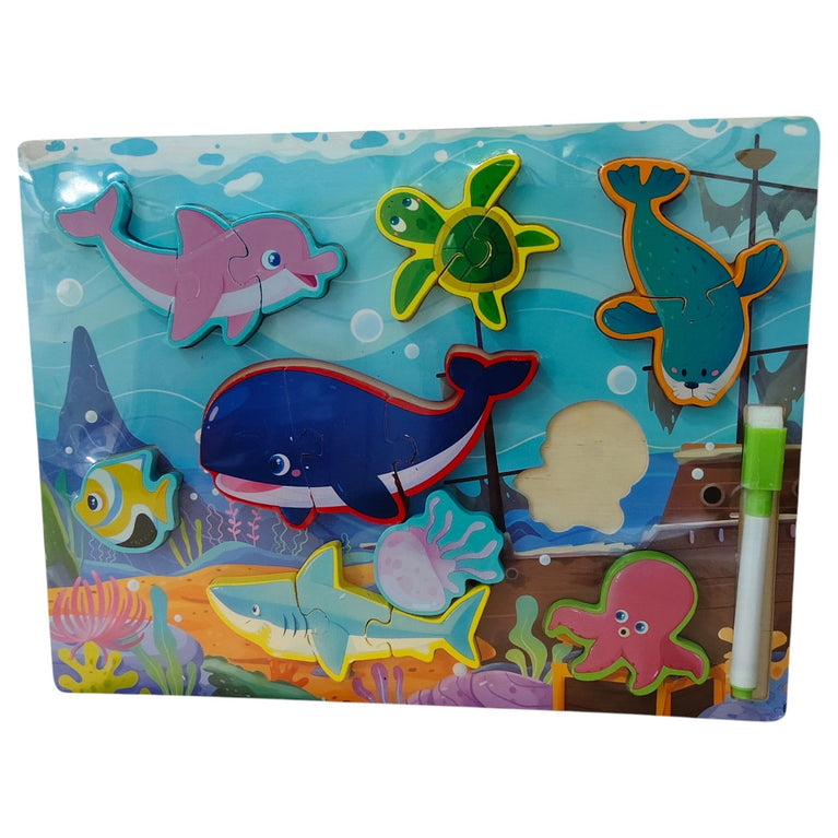 Sea-Life-Wooden-Chunky-Puzzle-1-3