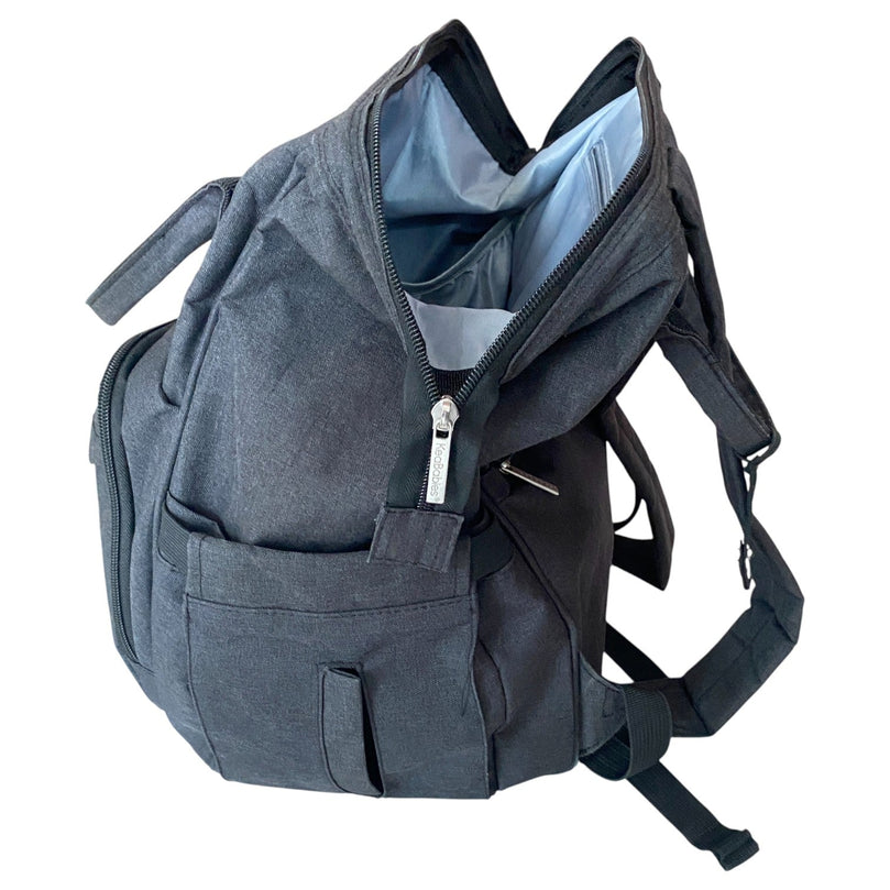 Keababies-Diaper-Backpack-with-Diaper-Mat-Trendy-Black-1-4