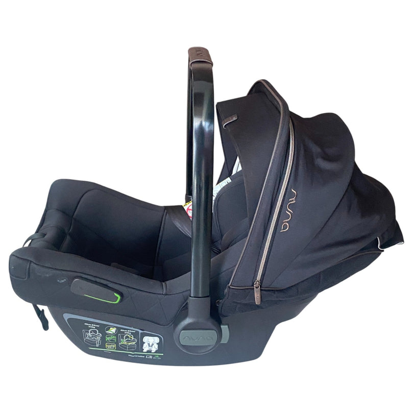 Nuna-Exec-Car-Seat-with-Base-Granite-1-5