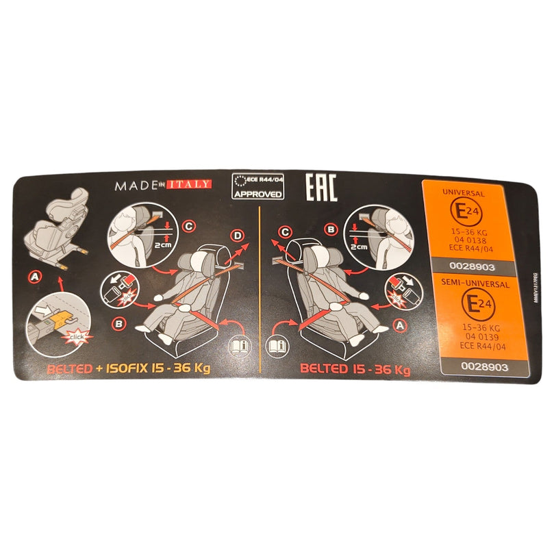 Peg-Perego-Viaggio-2-3-Flex-Forest-Car-Seat-Black/Grey-(2018)-1-10