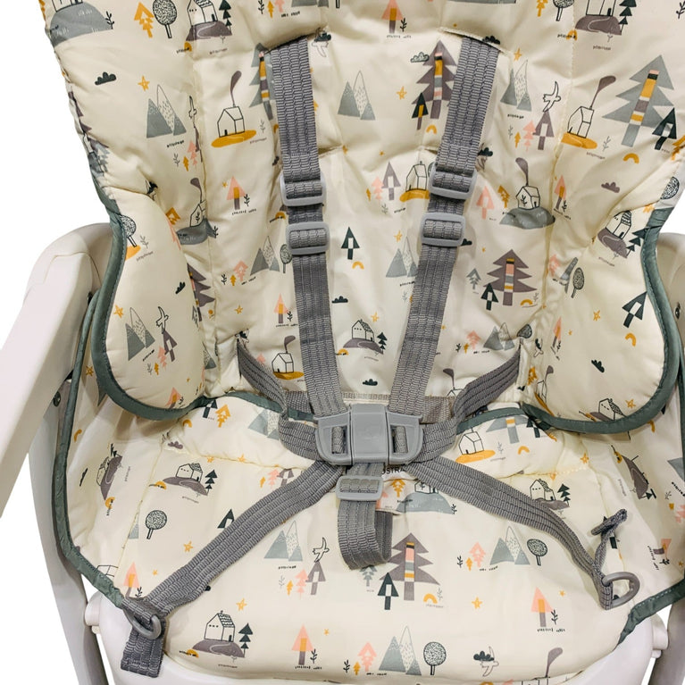 Joie-Mimzy-Baby-High-Chair-Green/White-1-7