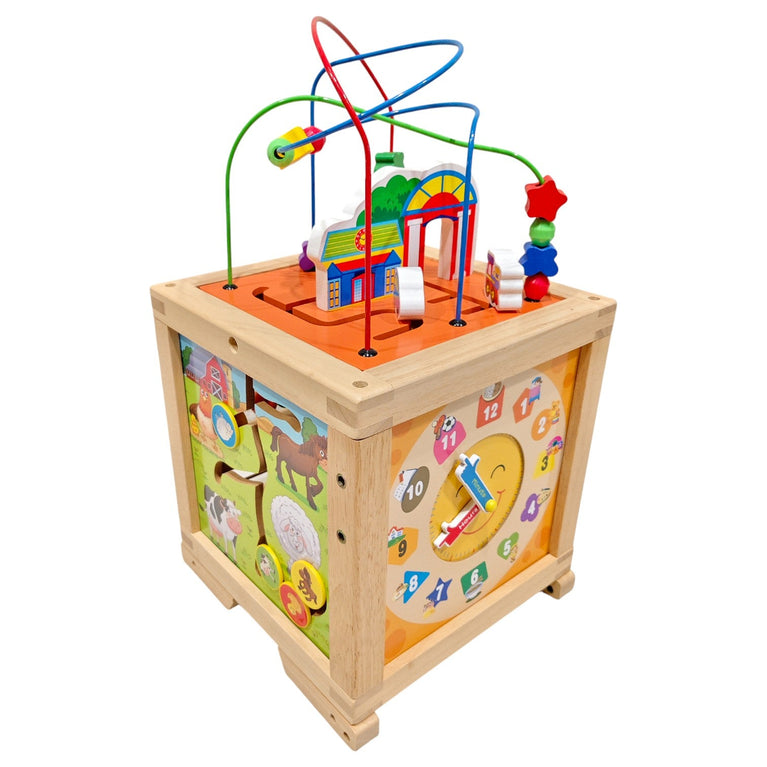 Factory-Price-6-in-1-Multifunctional-Wooden-Activity-Baby-Walker-1-3